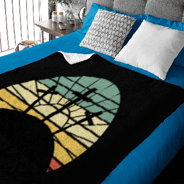 Discover He Is Risen Jesus 70S Retro Easter Religious Chris Baby Blankets