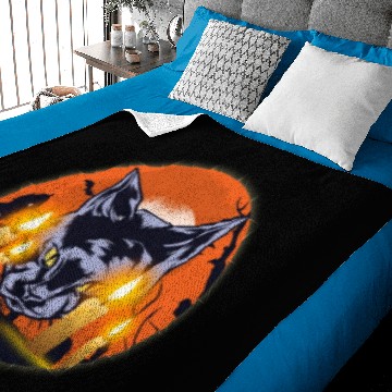 Discover Witching Hour Cat Baby Blankets