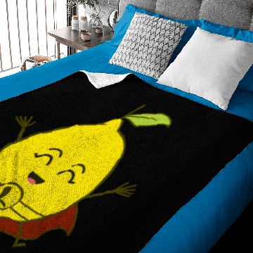 Discover Funny Lemon Baby Blankets
