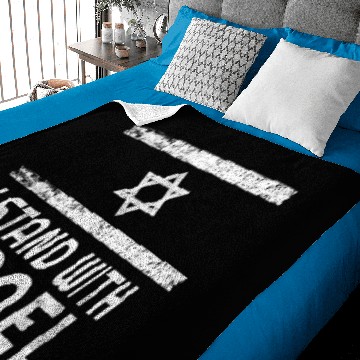 Discover I Stand With Israel Baby Blankets