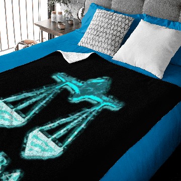 Discover Libra Zodiac Symbol Baby Blankets