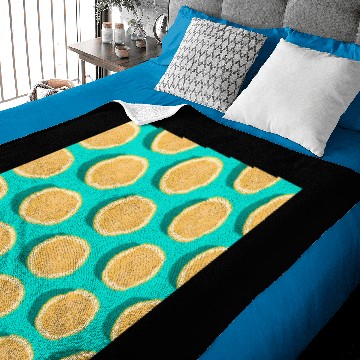 Discover Lemon Slices Neck Gator Lemonade Lemons Baby Blankets