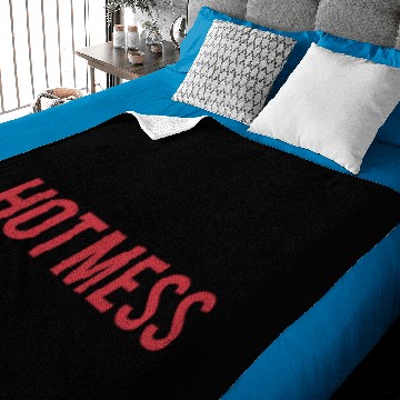 Discover hot mess Baby Blankets