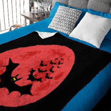 Discover red moon Baby Blankets