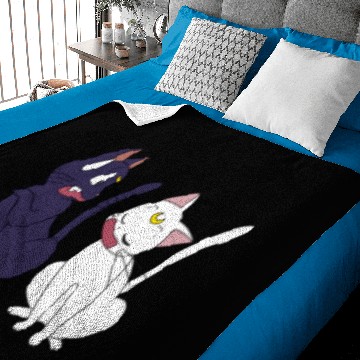 Discover Sailor Moon cats Baby Blankets