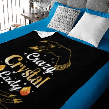 Discover Crazy crystal lady Baby Blankets