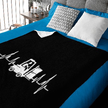 Discover Forklift Operator And Forklift Driver And Mechanic Baby Blankets
