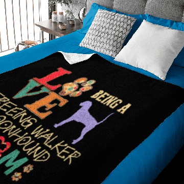 Discover Treeing Walker Coonhound Baby Blankets Love Being Coonhoun