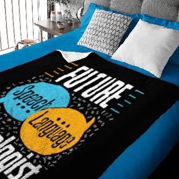 Discover Future Speech Language Pathologist Slp Speech Ther Baby Blankets