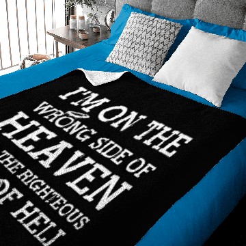 Discover Heaven and hell Baby Blankets