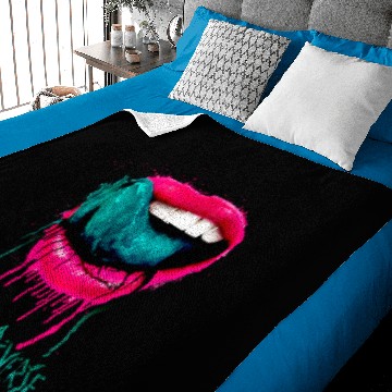 Discover Falling in Reverse Lips Baby Blankets