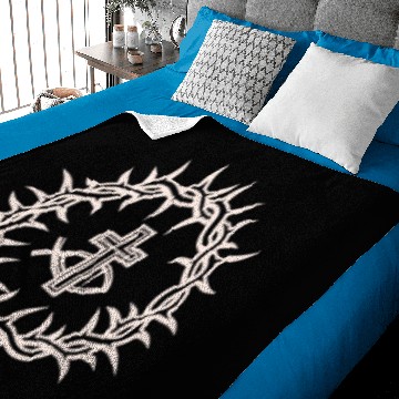 Discover Crown Of Thorns Jesus Christ Religion God Faith Baby Blankets