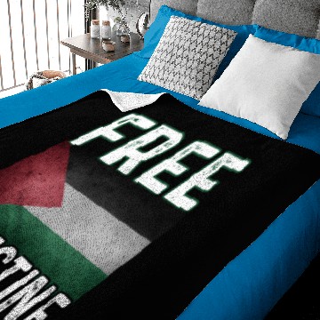 Discover Free Palestine Baby Blankets