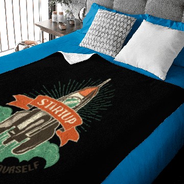 Discover Startup Just Believe in Yourself Baby Blankets