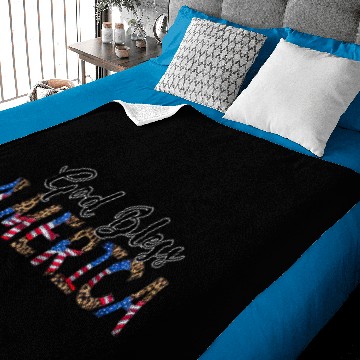 Discover God Bless America Baby Blankets