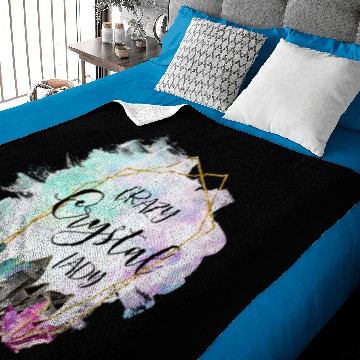 Discover Crazy Crystal Lady Baby Blankets