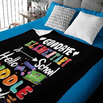 Discover Hello Middle School Graduation Elementary School Baby Blankets