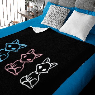 Discover Transgender Pride Fox Baby Blankets