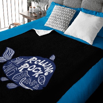 Discover Rolling Rock / Fish Baby Blankets