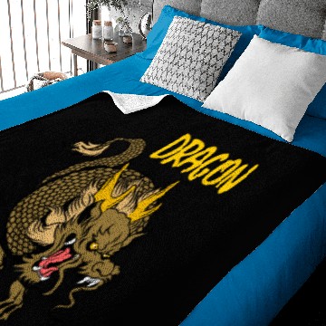 Discover Fantasy Chinese Dragon Baby Blankets