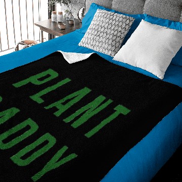 Discover PLANT DADDY GREEN DESIGN Baby Blankets