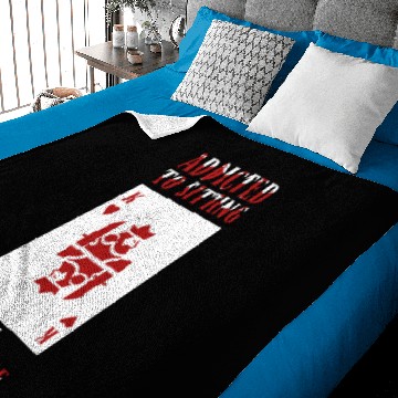 Discover Blackjack Card Game Poker Baby Blankets