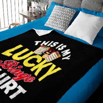 Discover Lucky Bingo Baby Blankets