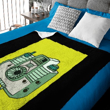 Discover Camera Photography Nostalgia Timeless Baby Blankets