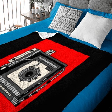 Discover Camera Photography Nostalgia Timeless Baby Blankets