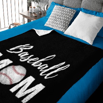 Discover Baseball mom Baby Blankets