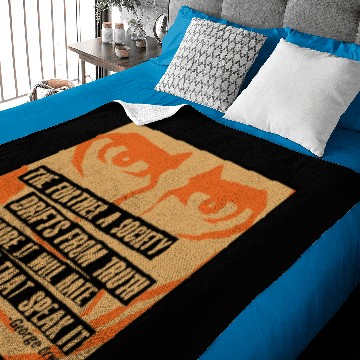Discover George Orwell Baby Blankets