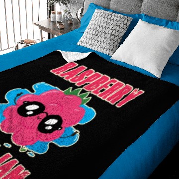 Discover Raspberry is my Jam, cool Fruit Baby Blankets