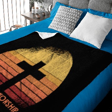 Discover Made to Worship Psalm 95:1 Baby Blankets