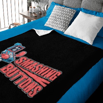 Discover Pinball Arcade Game Baby Blankets