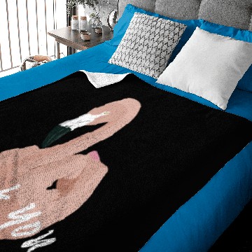 Discover Duck You - Middle Finger Baby Blankets