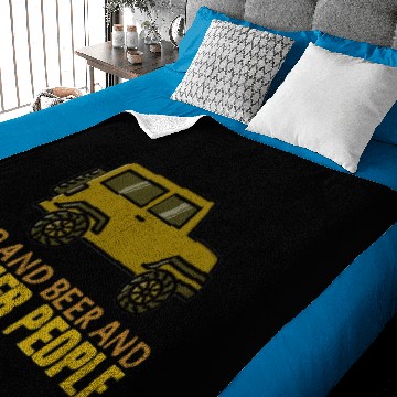 Discover jeep beer Baby Blankets