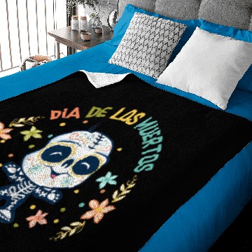 Discover day of the dead Baby Blankets