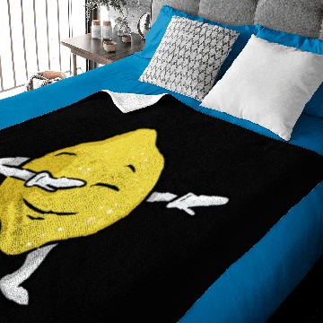 Discover Dabbing Lemon Baby Blankets