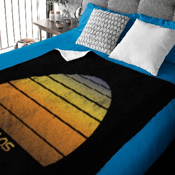 Discover Retro Laos Sunset Vintage Native Vacation Baby Blankets