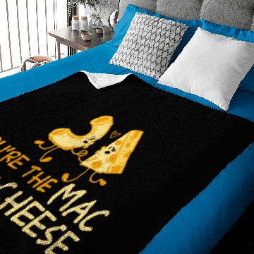 Discover Mac N Cheese Macaroni Pasta Baby Blankets
