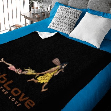 Discover caveman logo Baby Blankets