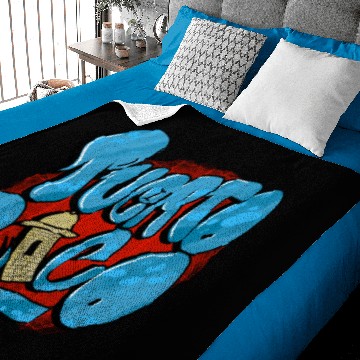 Discover Puerto Rico Bubble Baby Blankets