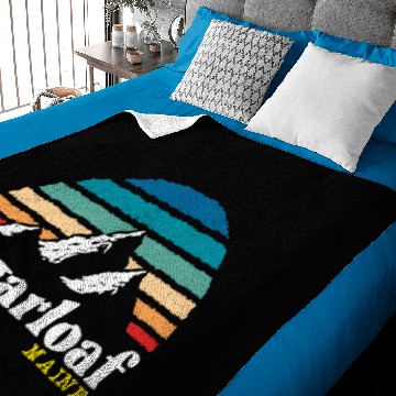 Discover Sugarloaf Maine USA Baby Blankets