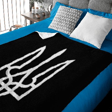 Discover Ukraine Tryzub Baby Blankets