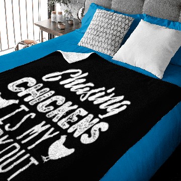 Discover Chickens Joke Chicken Rooster Hen Hens Farmer Baby Blankets