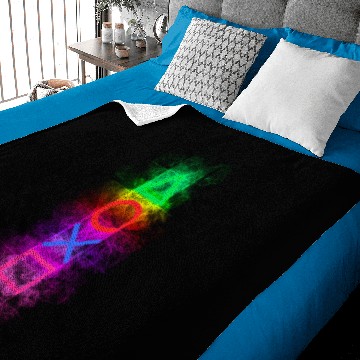 Discover PlayStation buttons Baby Blankets