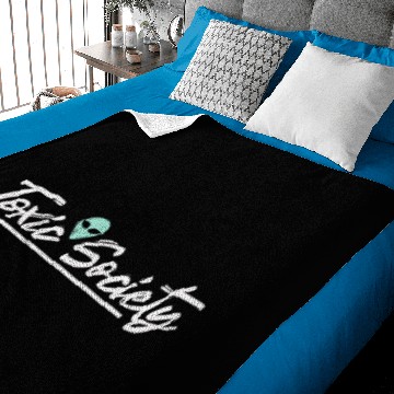 Discover Toxic Society Baby Blankets