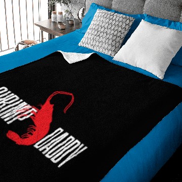 Discover Shrimp Shrimp Daddy Dad Baby Blankets