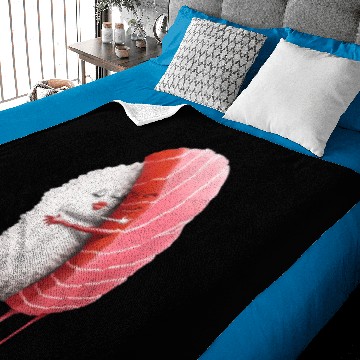 Discover Tuna Sushi Hug Baby Blankets