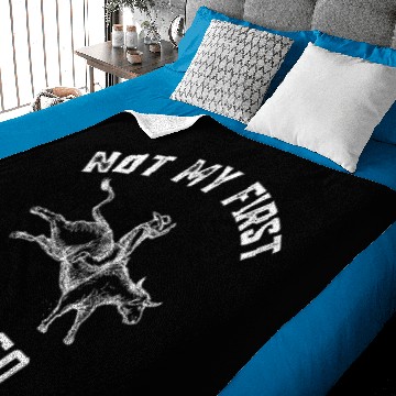 Discover Not My First Rodeo Baby Blankets